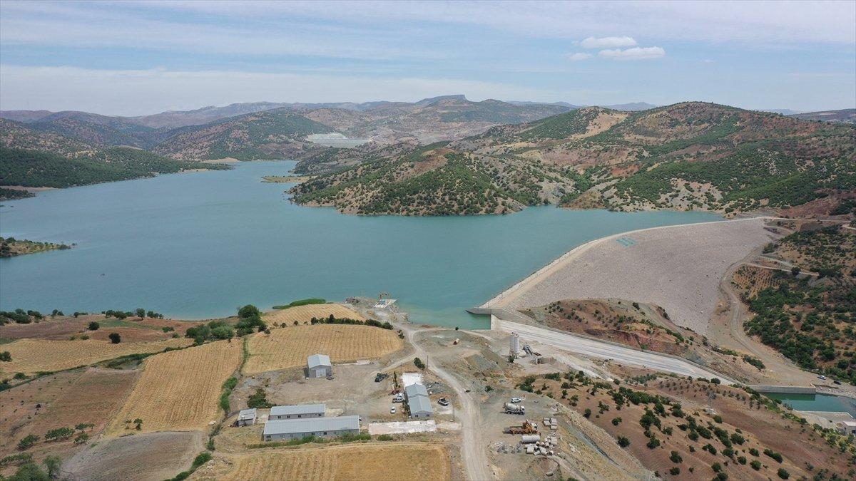 Kilis'teki Yukarı Afrin Barajı, bugün açıldı