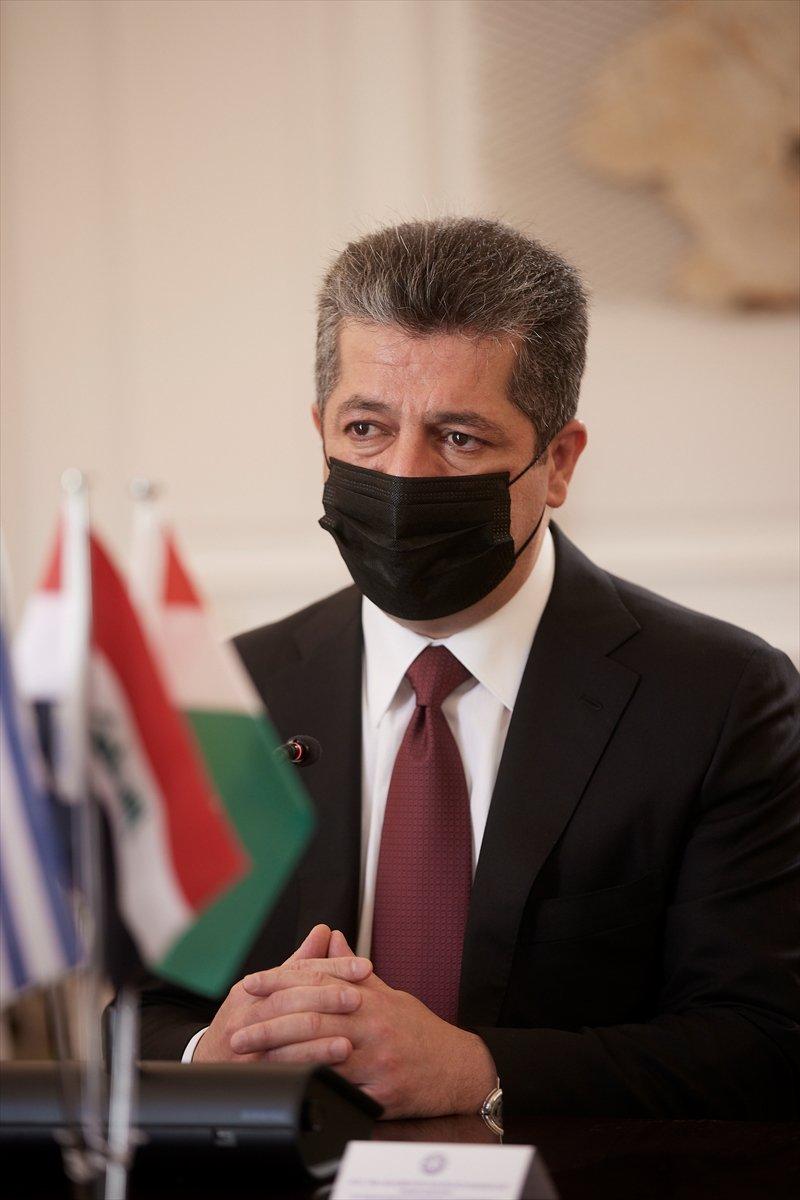Kiryakos Miçotakis ile Mesrur Barzani görüştü