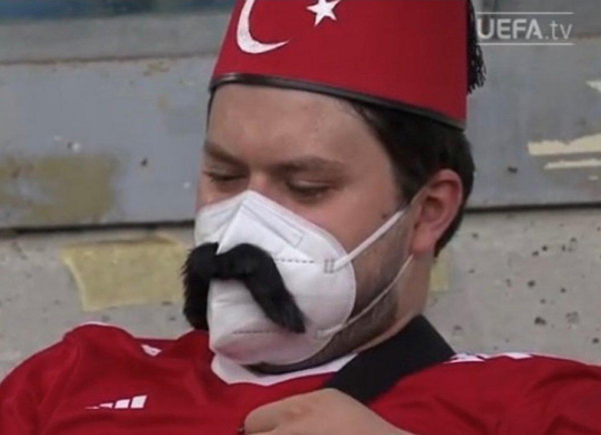 İtalya-Türkiye maçından renkli kareler