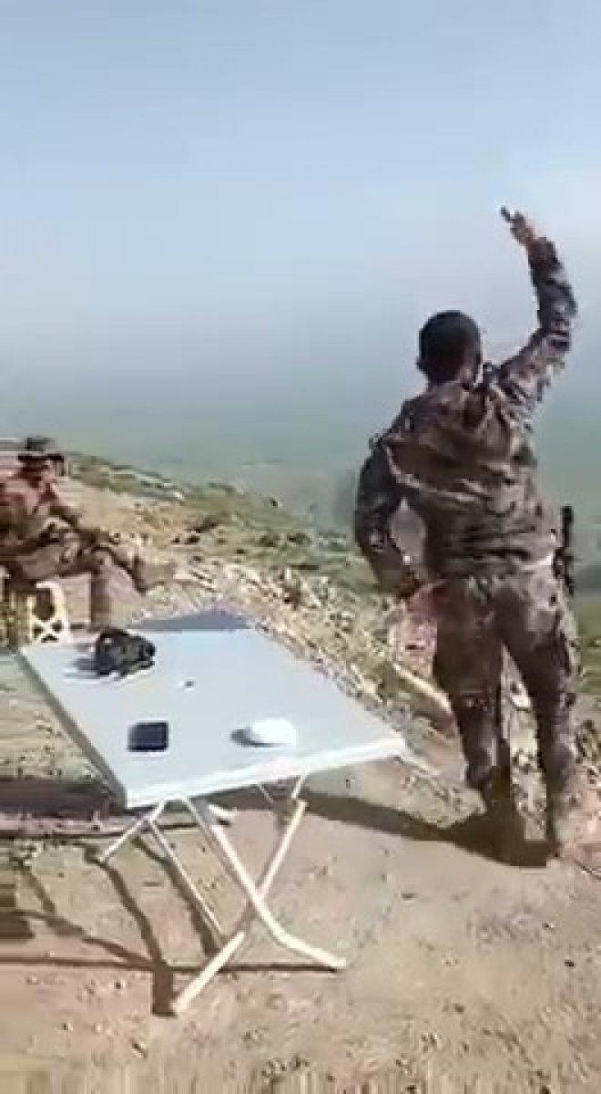 Şehit Veli Kabalay'ın zeybek oynadığı görüntüler