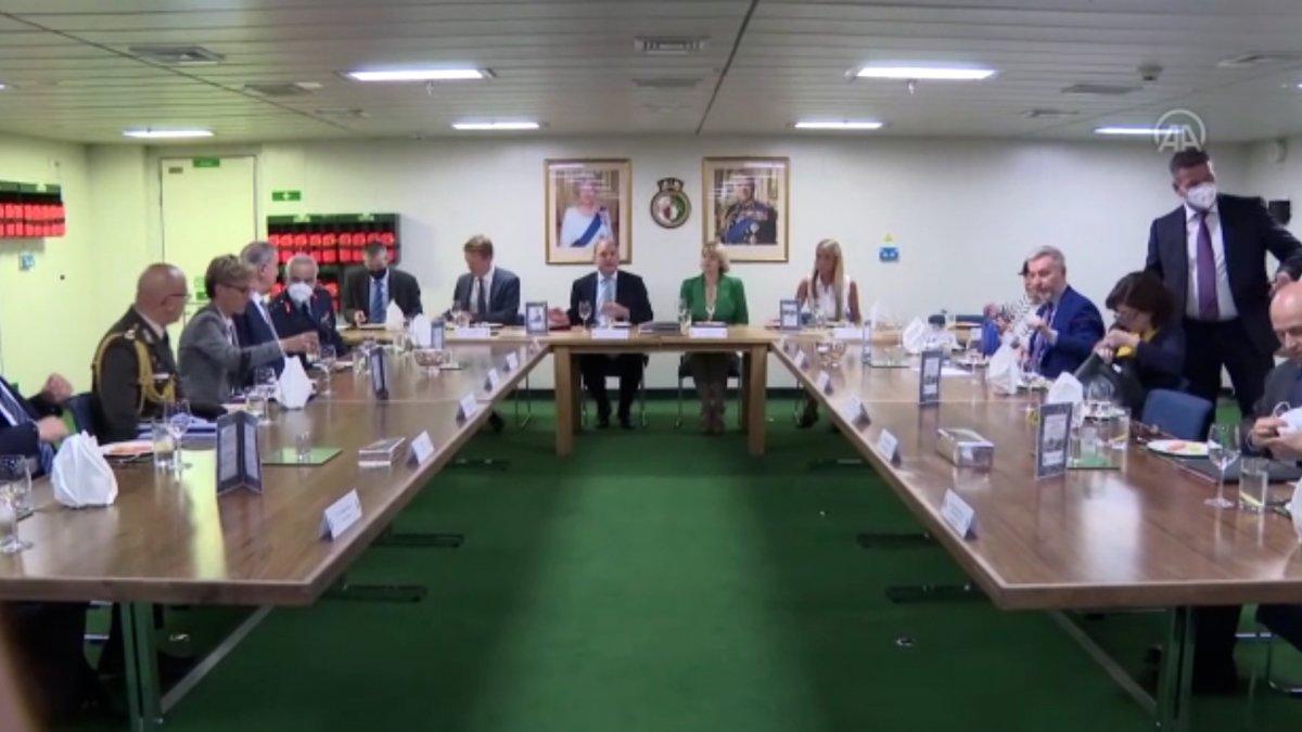 Hulusi Akar İngiliz ve İtalyan mevkidaşları ile görüştü