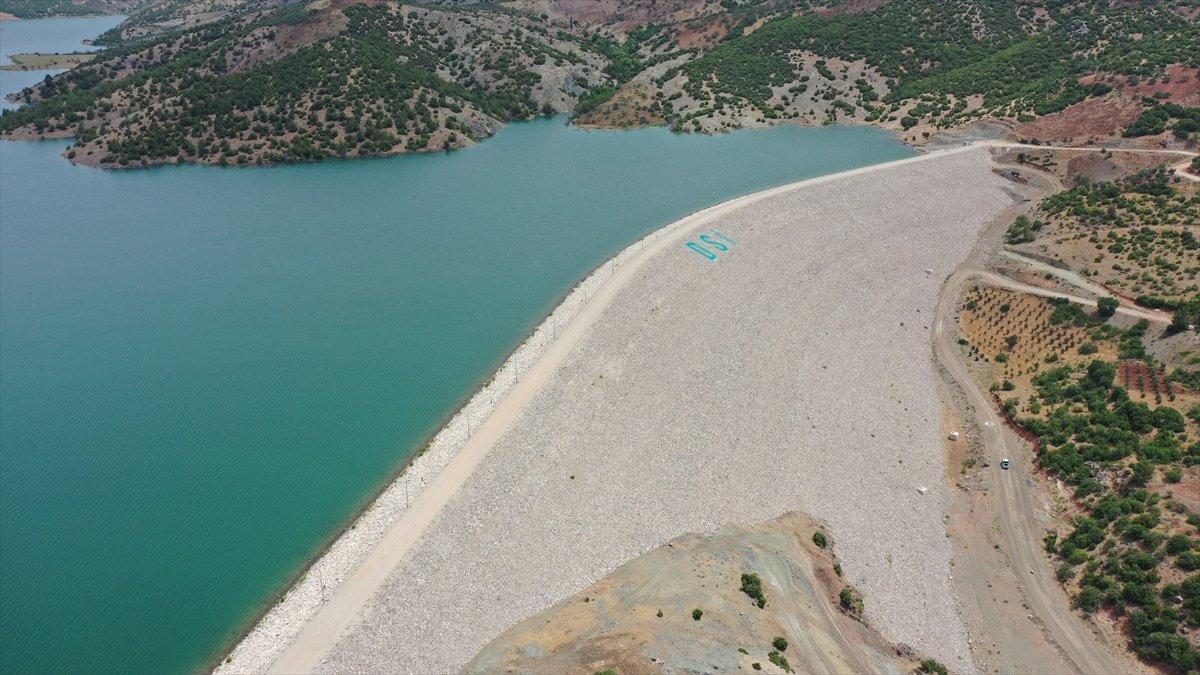 Kilis'teki Yukarı Afrin Barajı, bugün açıldı