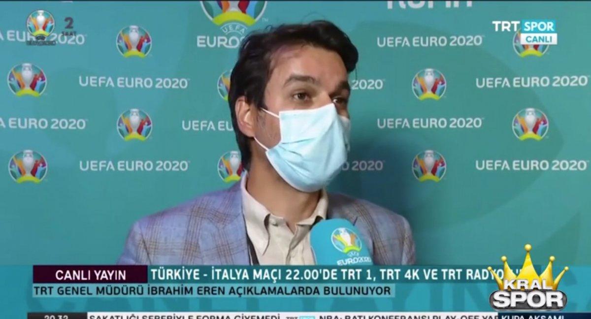 TRT Genel Müdürü İbrahim Eren: EURO 2020 yayıncısı olmaktan gurur duyuyoruz