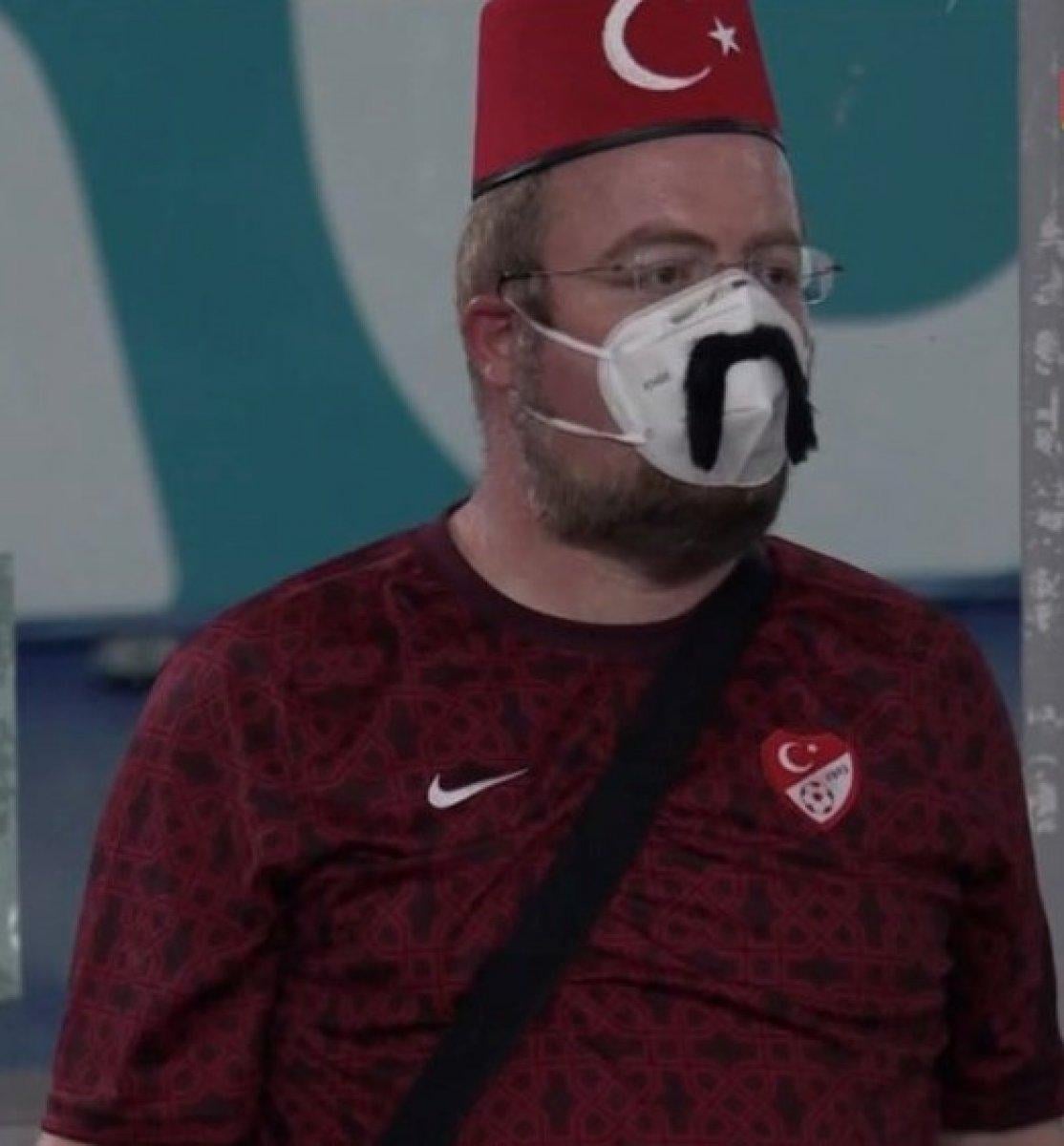 İtalya-Türkiye maçından renkli kareler