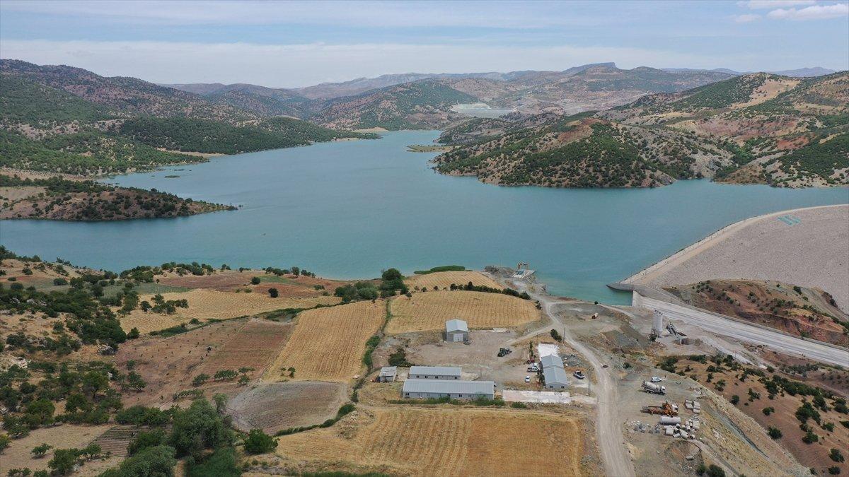 Kilis'teki Yukarı Afrin Barajı, bugün açıldı