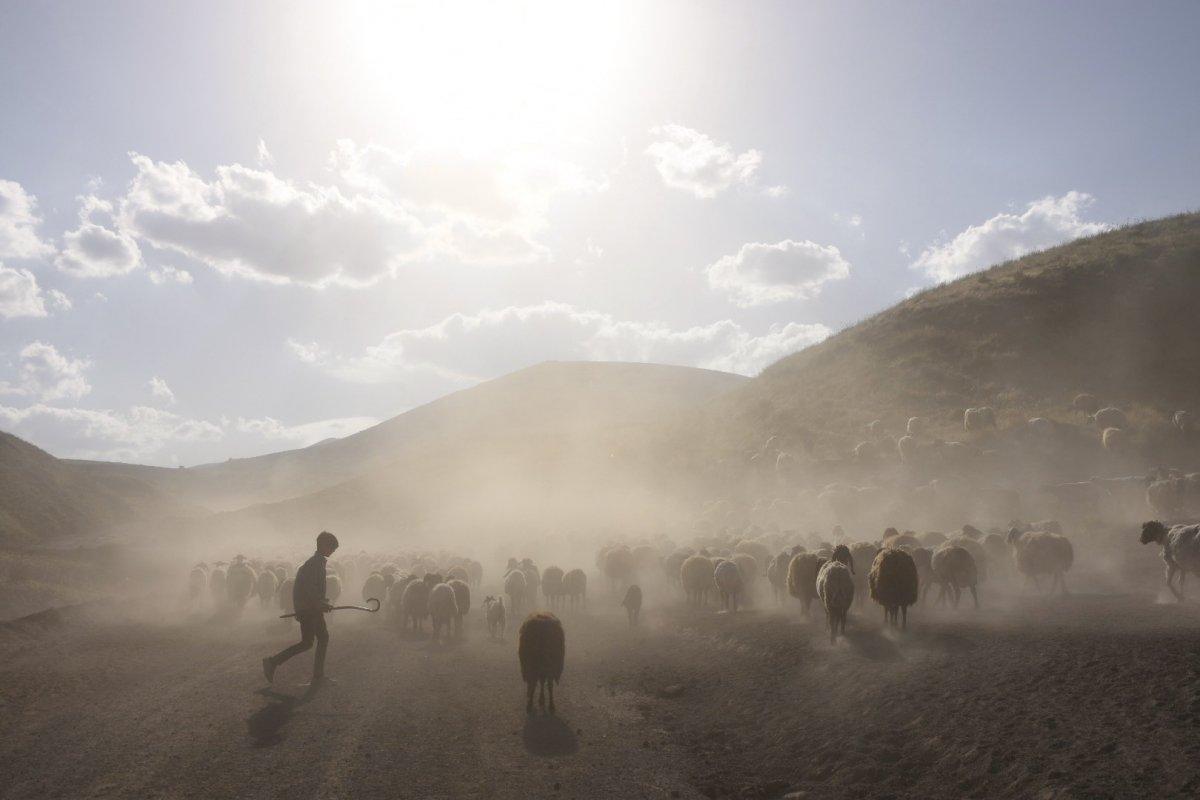 Nemrut Dağı eteklerine tozlu yolculuk