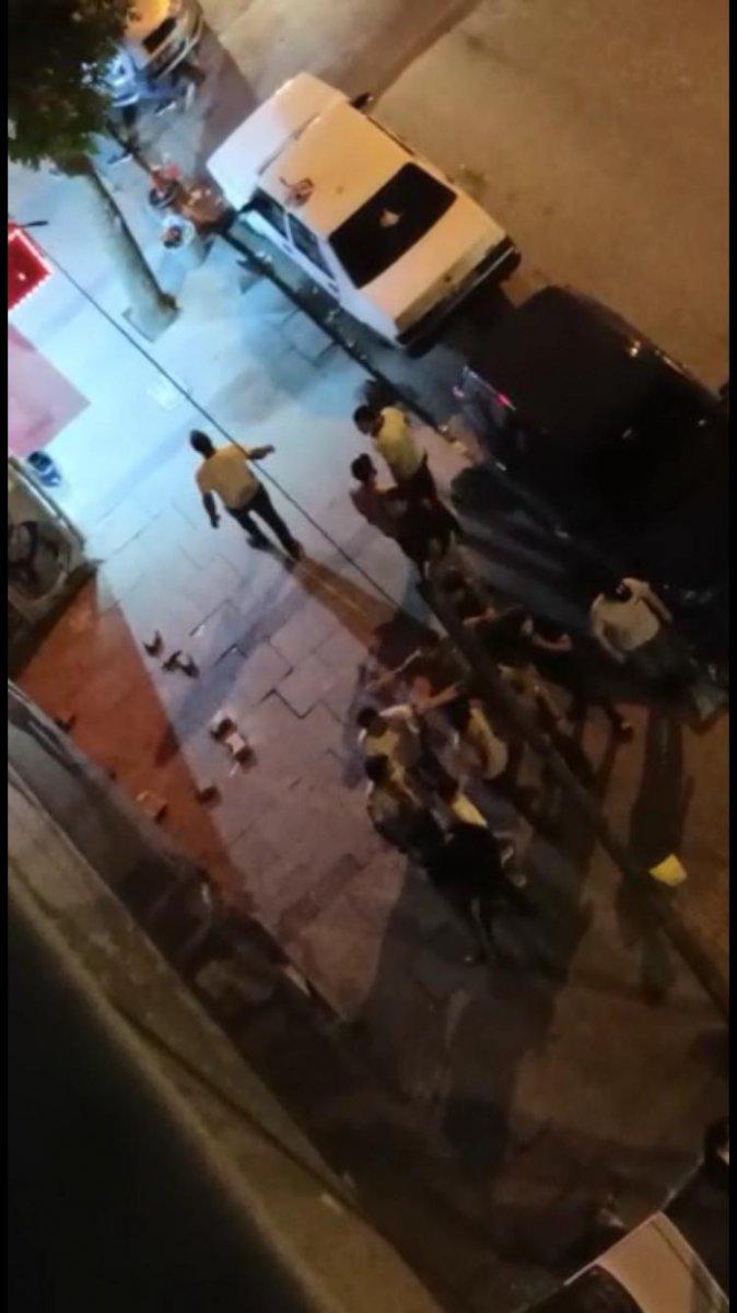 Arnavutköy’de iki grup arasında çıkan kavgayı bekçiler ayırdı