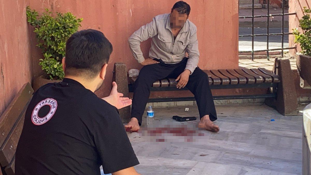 İstanbul'da polis canını hiçe sayıp hayat kurtardı