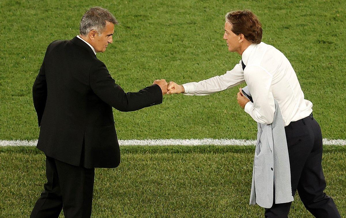 Mancini: Çok iyi oynadık, Türkiye'yi oynatmadık