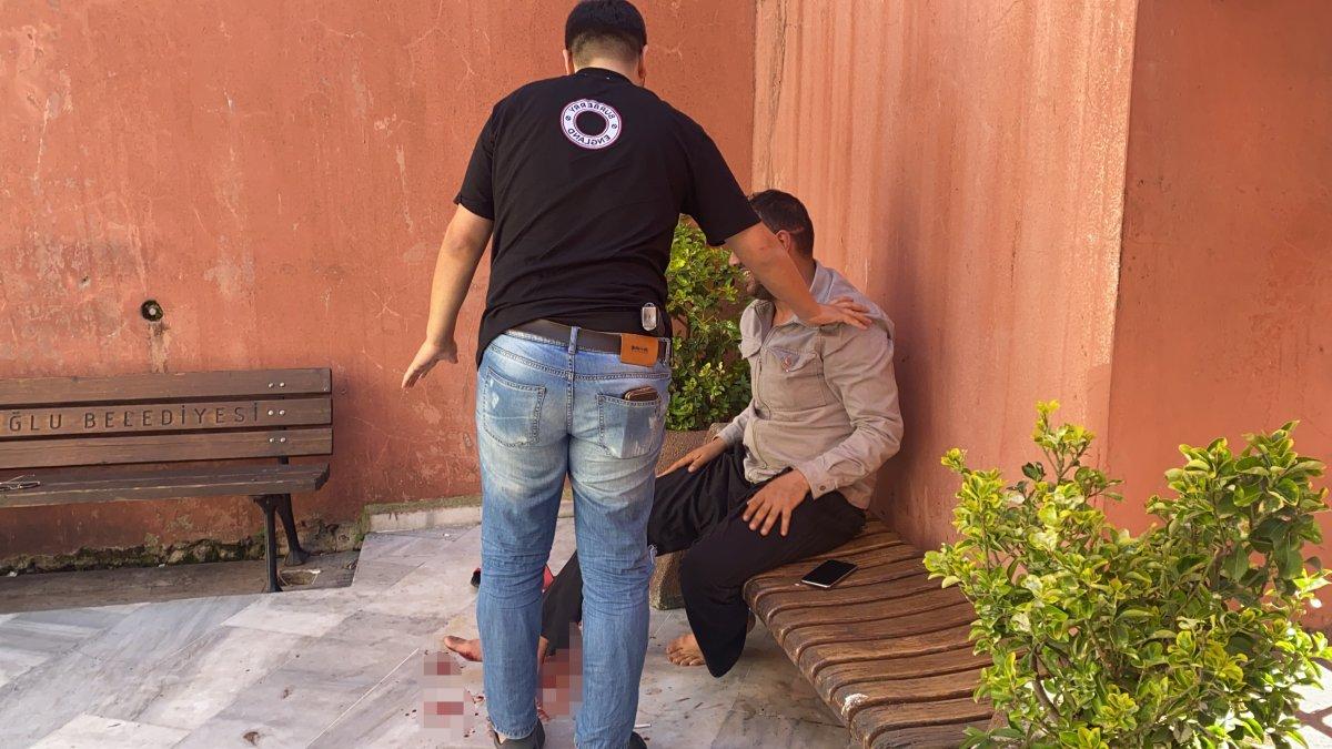 İstanbul'da polis canını hiçe sayıp hayat kurtardı