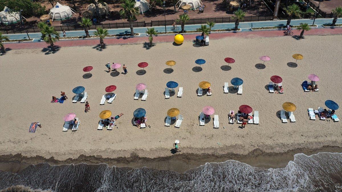 Kuşadası ve Didim sahillerinde yoğunluk