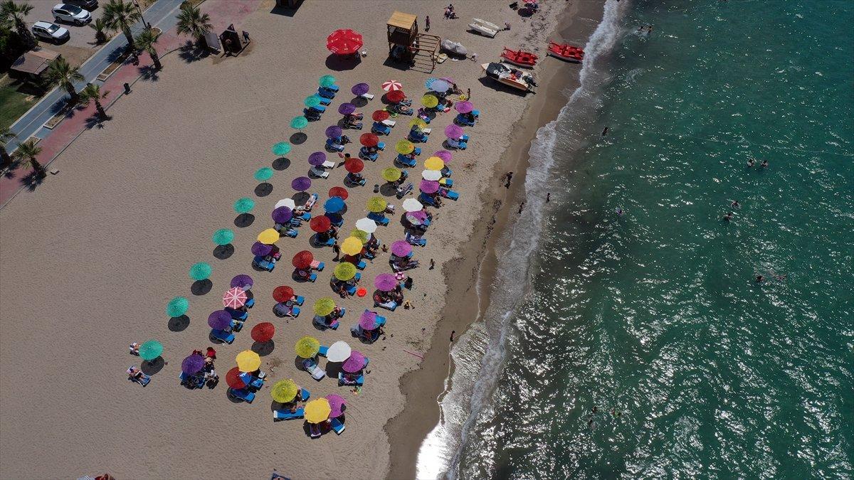 Kuşadası ve Didim sahillerinde yoğunluk