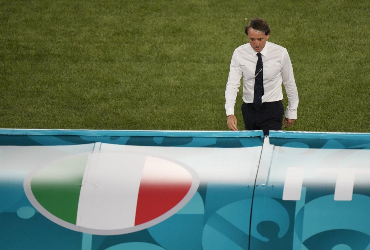 Mancini: Çok iyi oynadık, Türkiye'yi oynatmadık