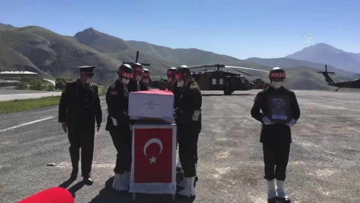 Şehit Muhammed Ali Akın, memleketi Konya'ya uğurlandı