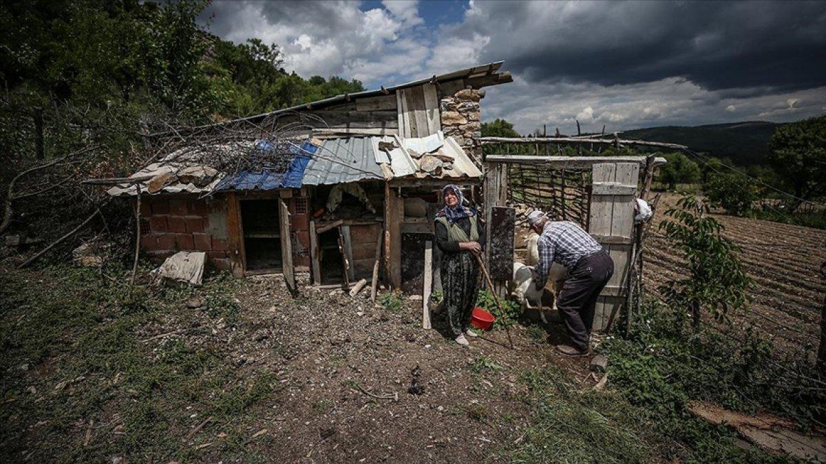 Bursa'da terk ettikleri köye yıllar sonra geri döndüler