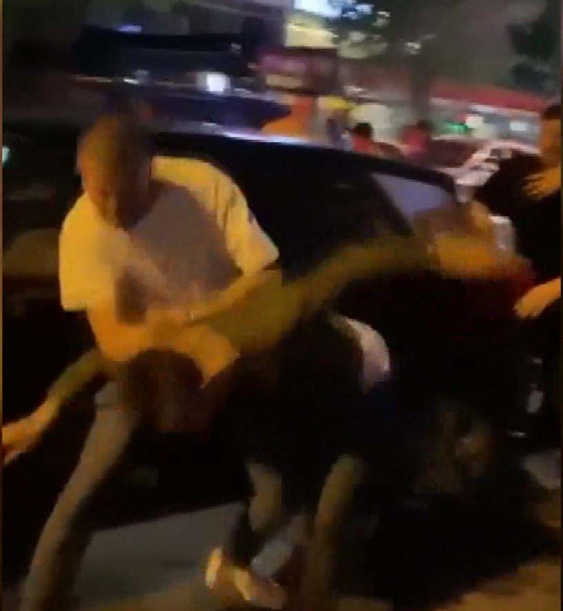 Ankara'da şişeli ve yumruklu kavga