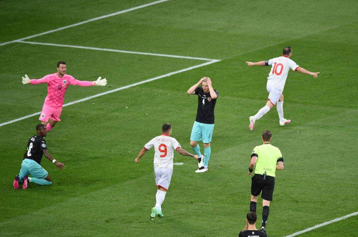 Avusturya, Kuzey Makedonya'yı 3 golle mağlup etti