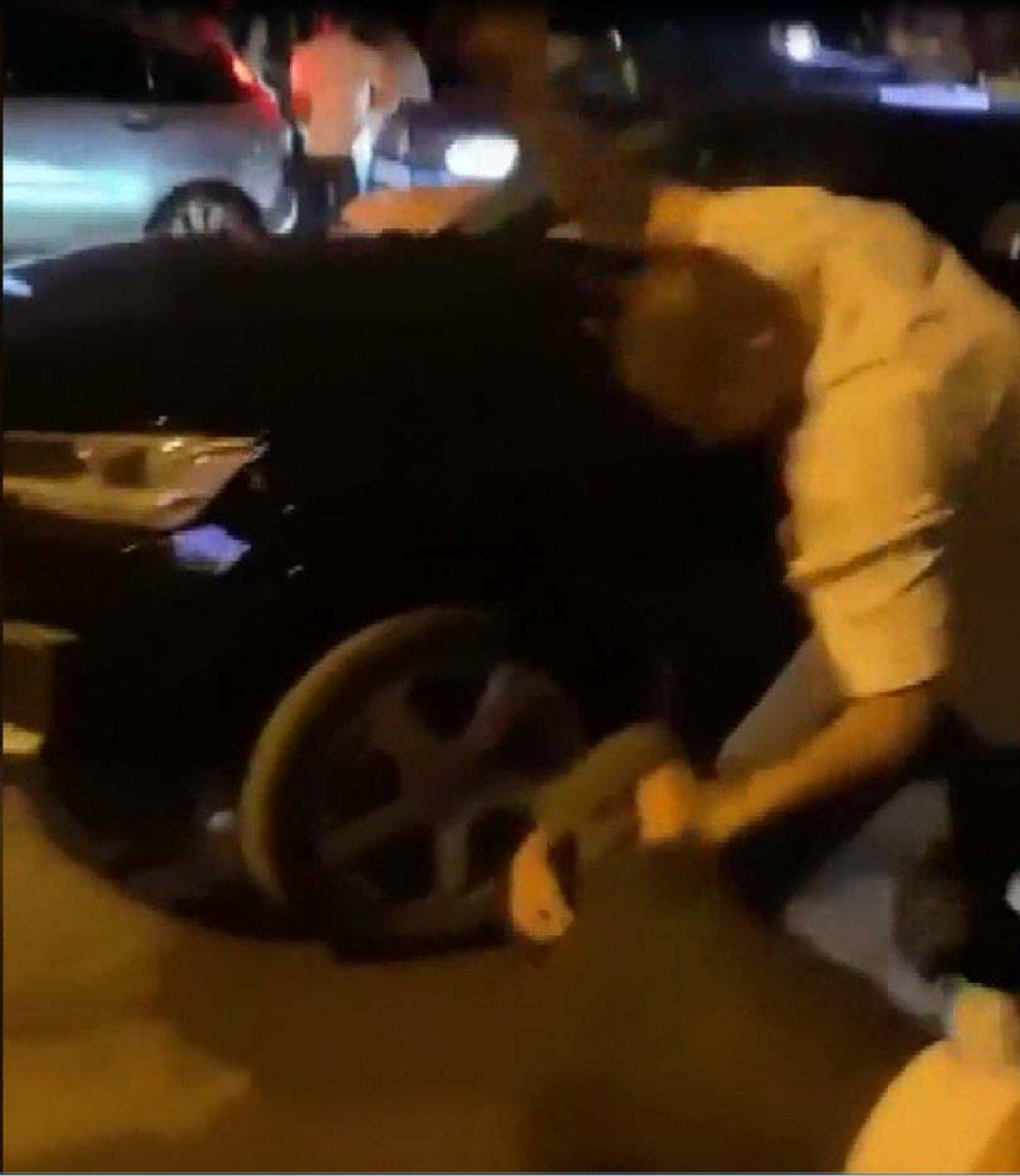 Ankara'da şişeli ve yumruklu kavga