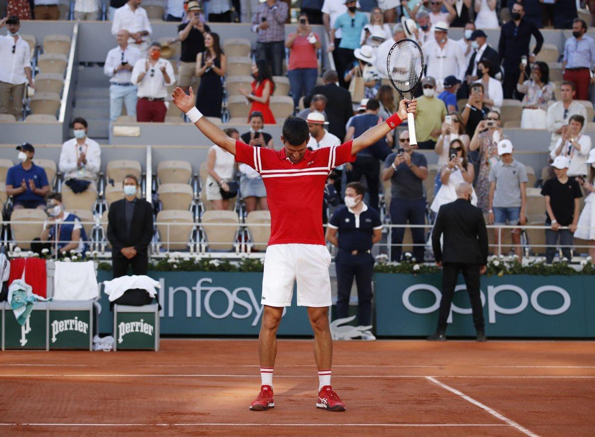 Fransa Açık'ta şampiyon Djokovic