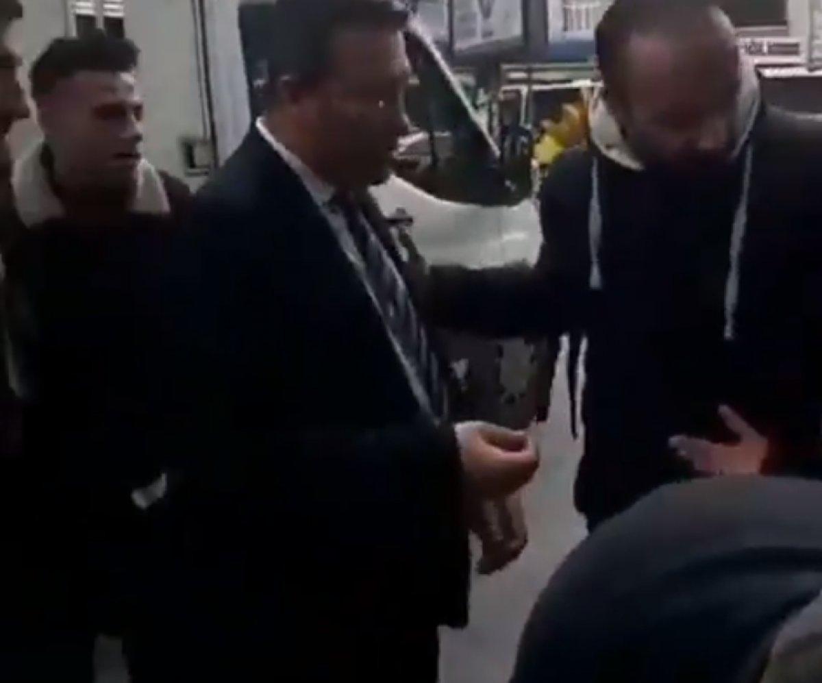 Sultanbeyli'de pitbullu belediye görevlilerine vermemek için direnen kadın