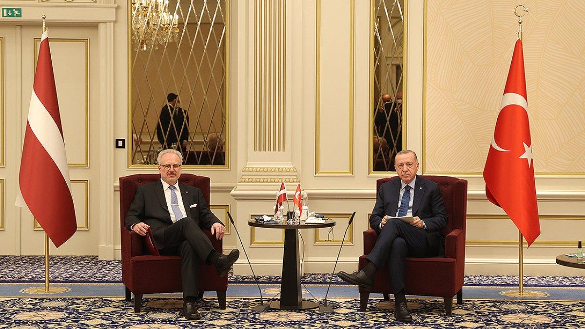 Cumhurbaşkanı Erdoğan Brüksel'de