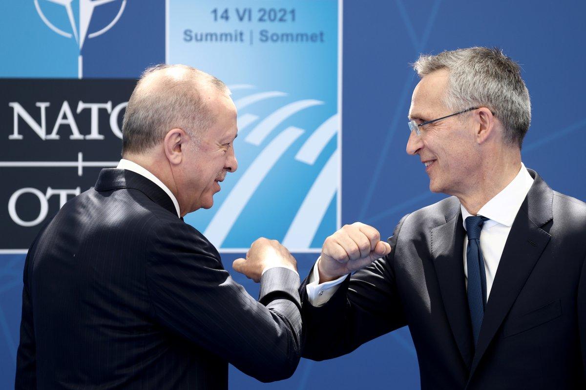 Cumhurbaşkanı Erdoğan, NATO karargahında