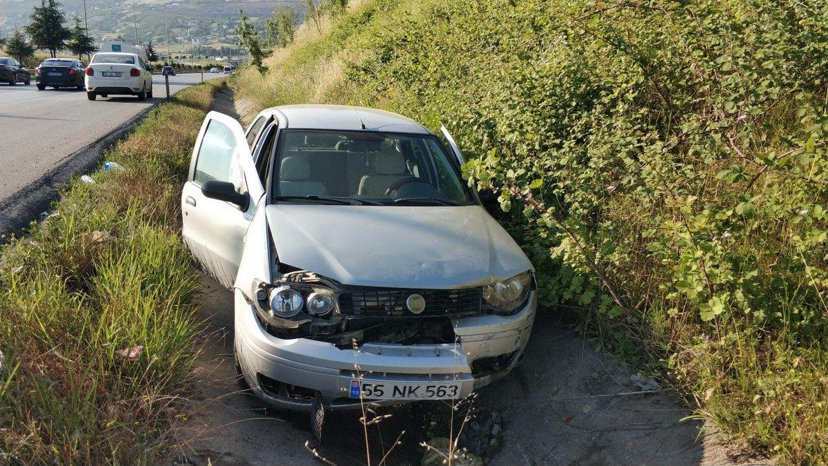 Samsun’da cenazeye giden imam kaza geçirdi
