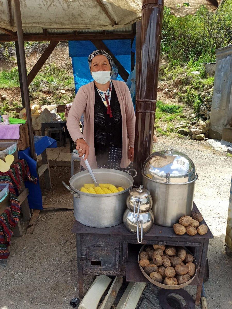 Ordu'nun yaylalarında pazar kuruldu