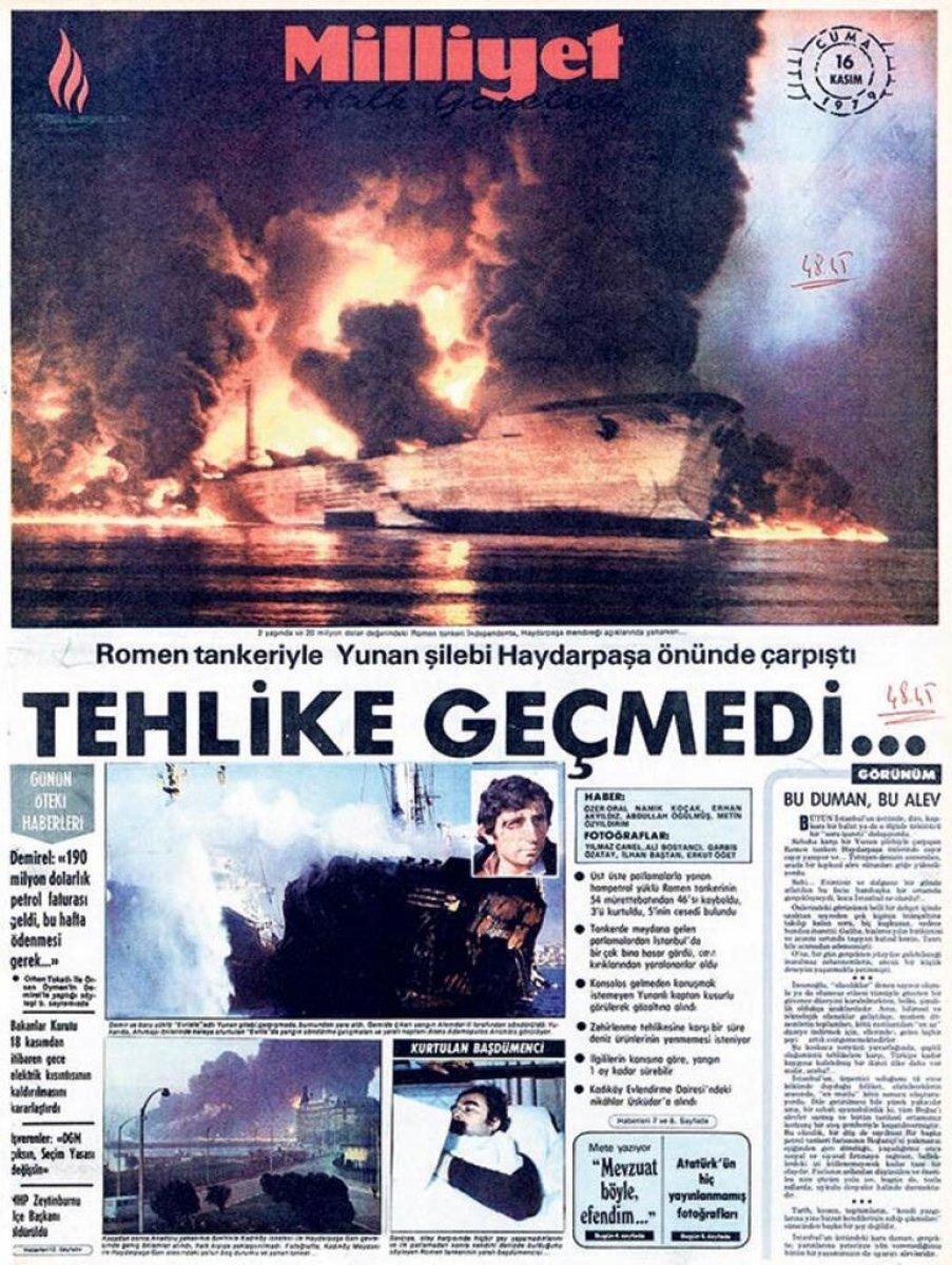 Vakanüvis, Marmara'yı saran müsilajın hatırlattığı Independenta'yı yazdı