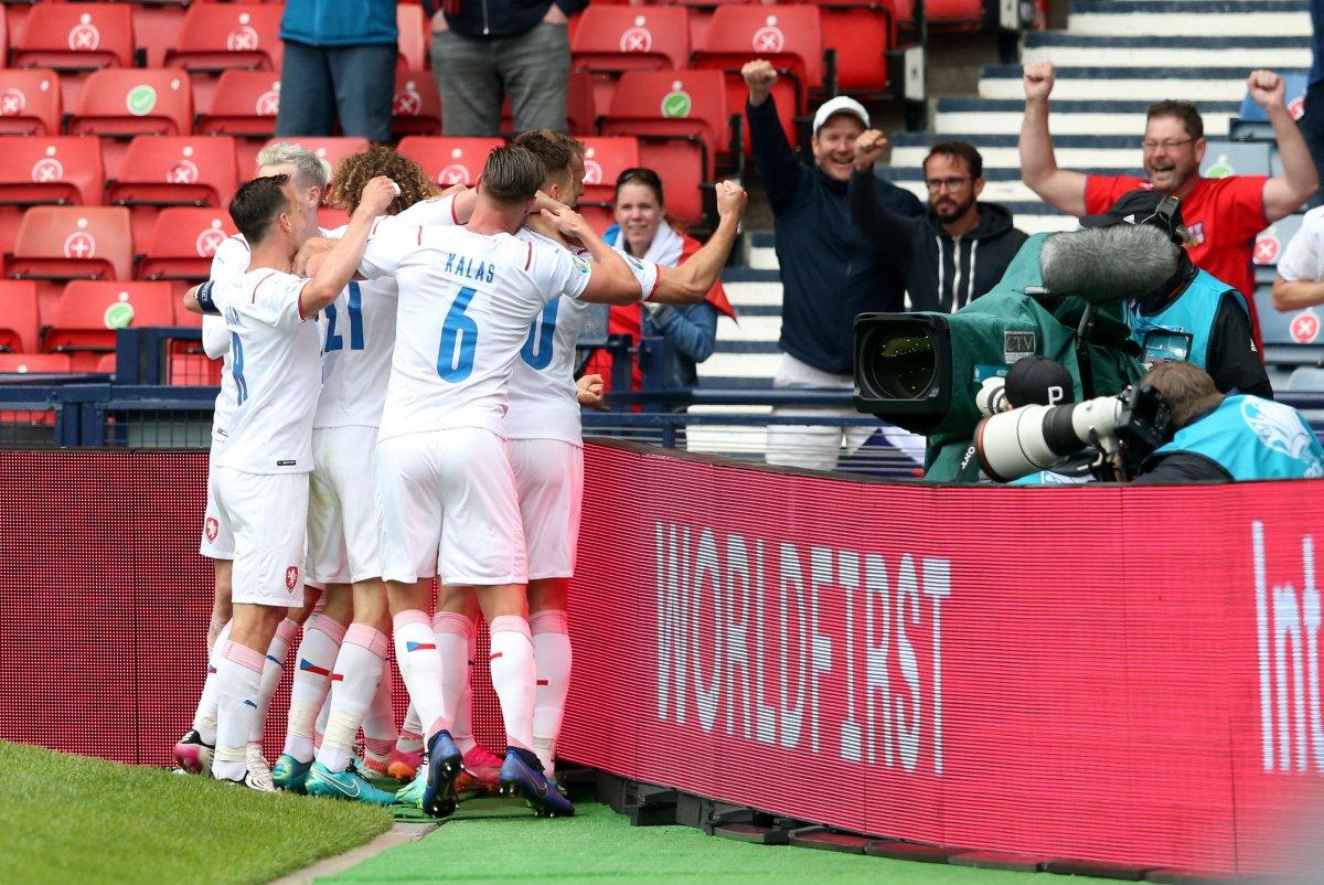 Çekya, İskoçya'yı 2 golle mağlup etti