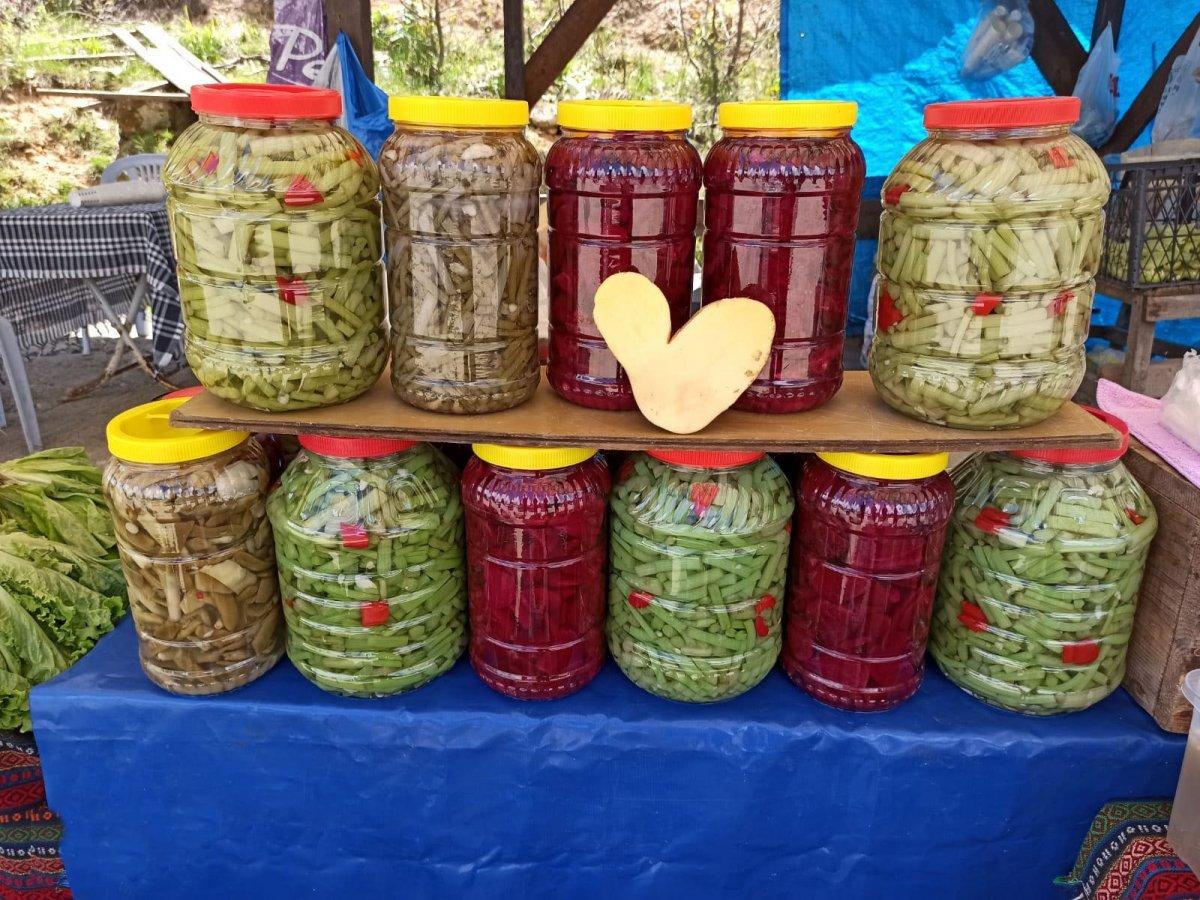 Ordu'nun yaylalarında pazar kuruldu