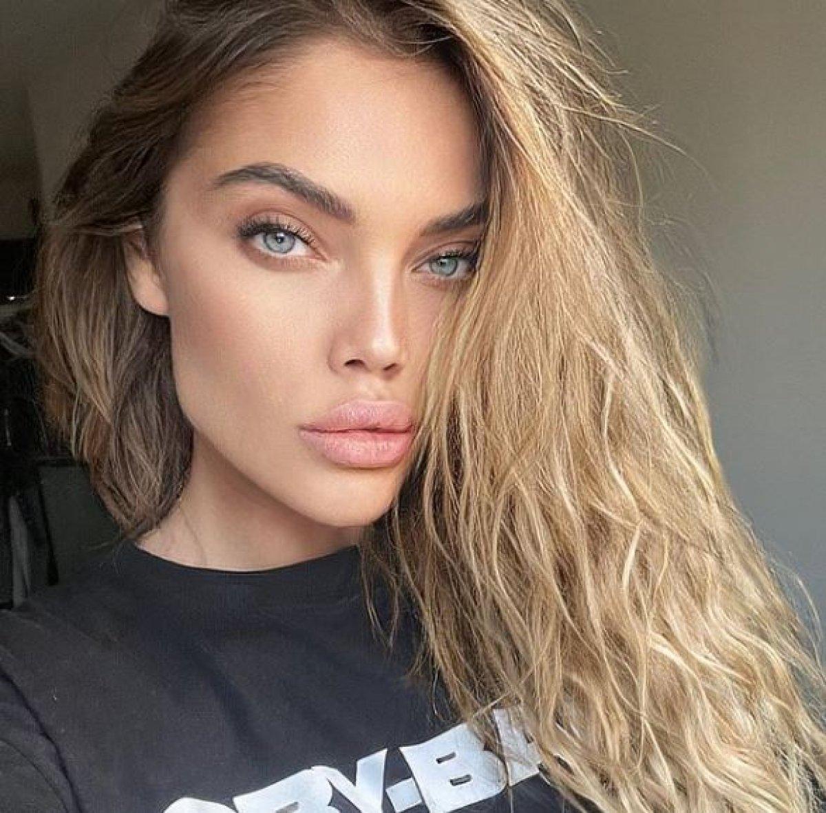 Balkondan düşen Ukraynalı modelin son anları kamerada