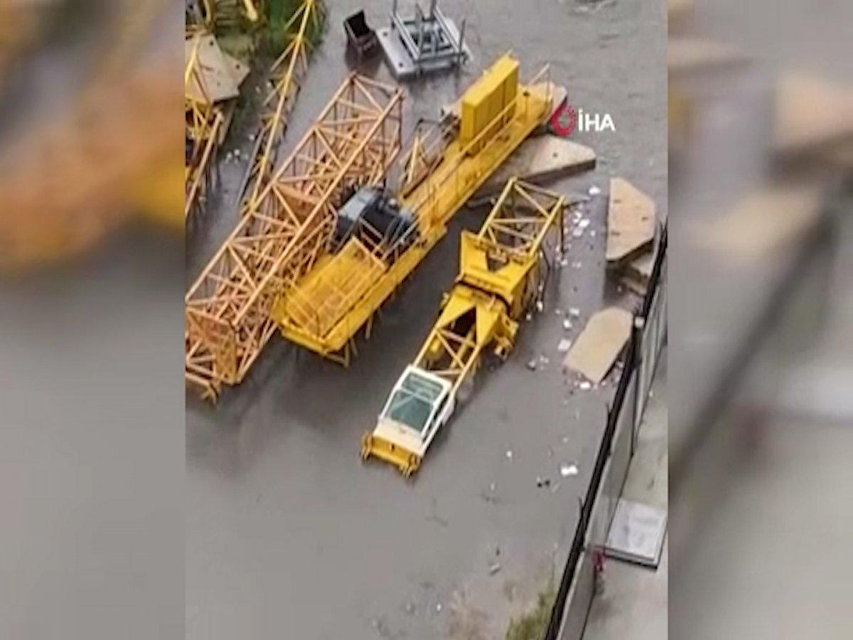 Ankara'da sel sonrası araçlar su altında kaldı