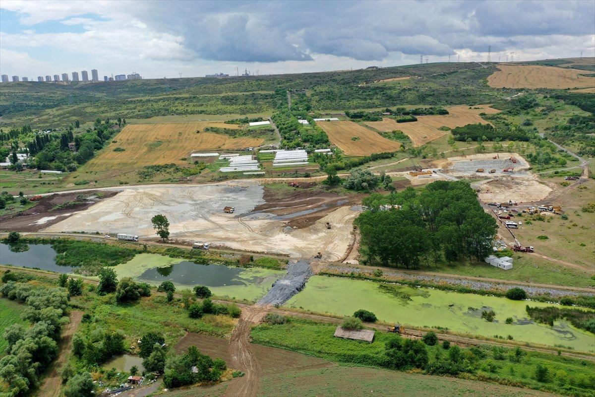 Kanal İstanbul'un ilk köprüsünün çalışmaları devam ediyor