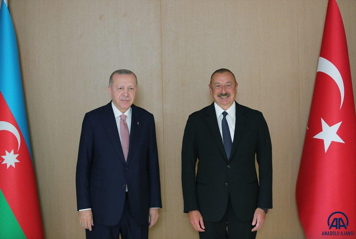 Cumhurbaşkanı Erdoğan ile Aliyev Şuşa’da