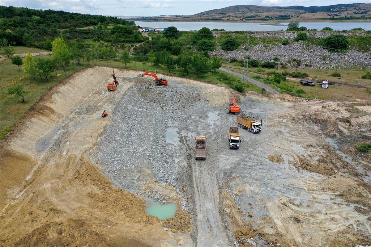 Kanal İstanbul'un ilk köprüsünün çalışmaları devam ediyor