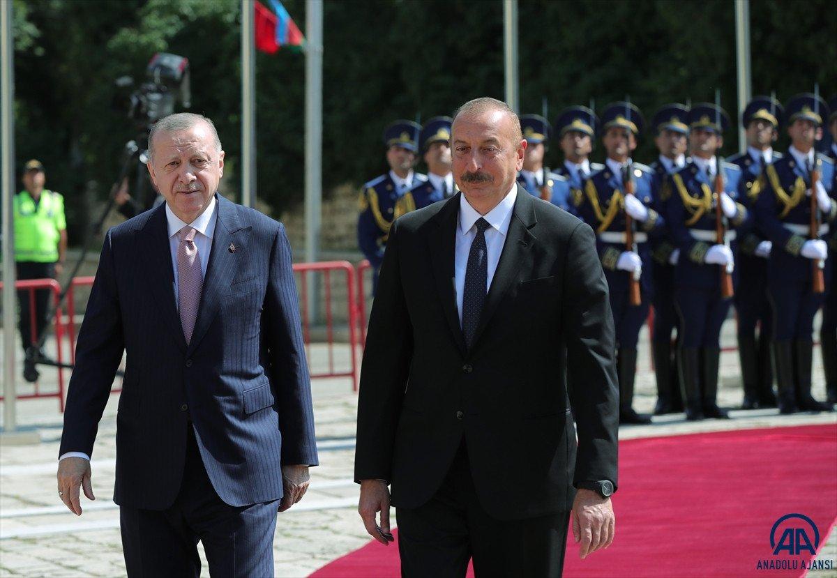 Cumhurbaşkanı Erdoğan ile Aliyev Şuşa’da