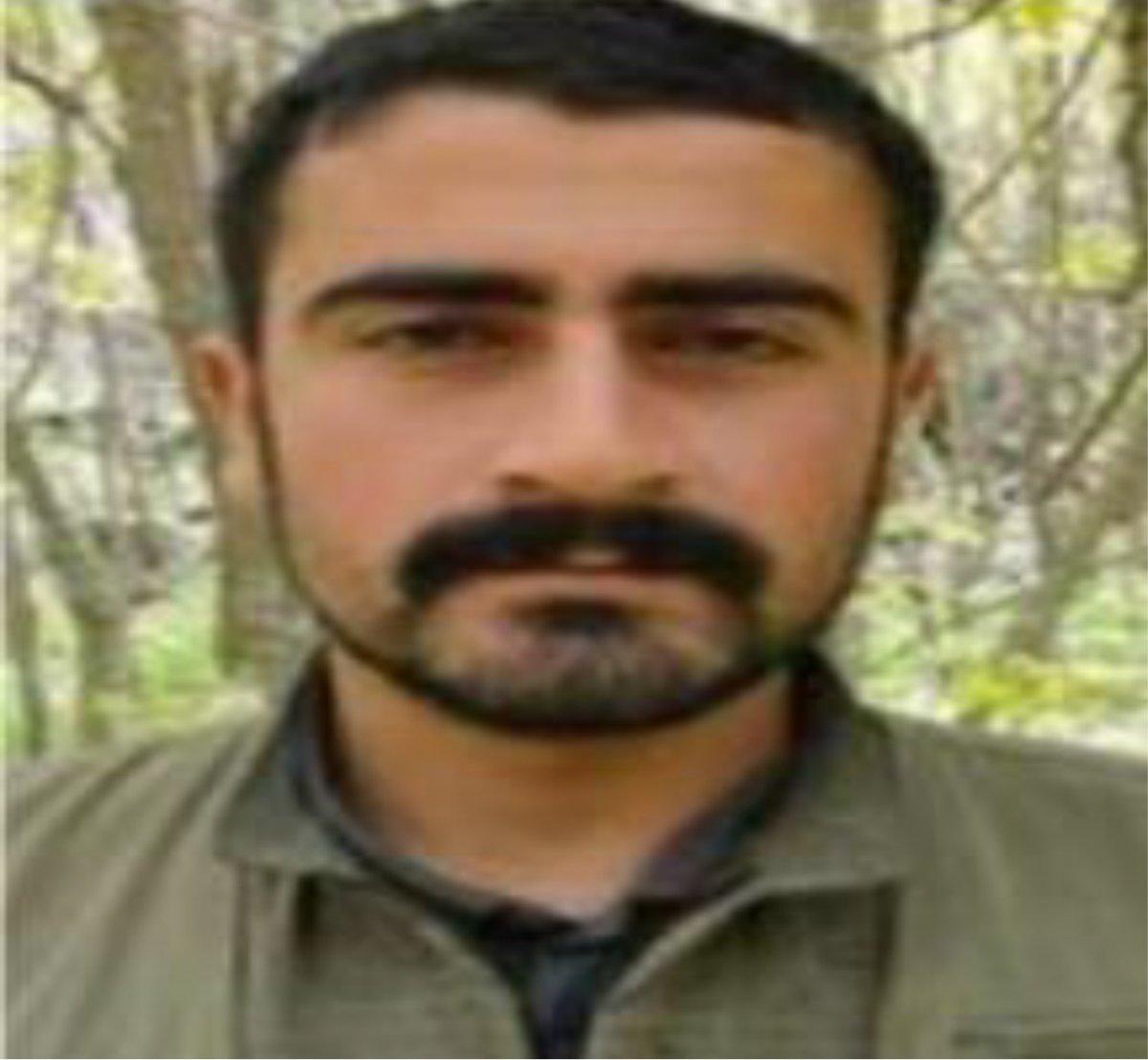 Turuncu kategorideki PKK'lı terörist Samet İçyer etkisiz hale getirildi