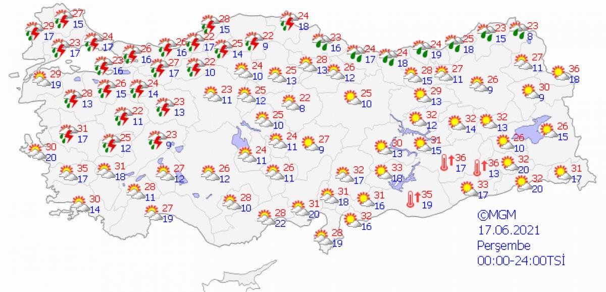 Meteoroloji’den sağanak uyarısı