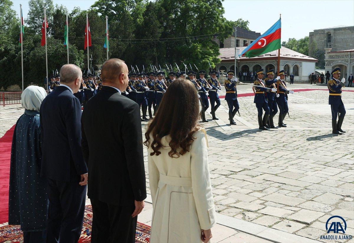 Cumhurbaşkanı Erdoğan ile Aliyev Şuşa’da