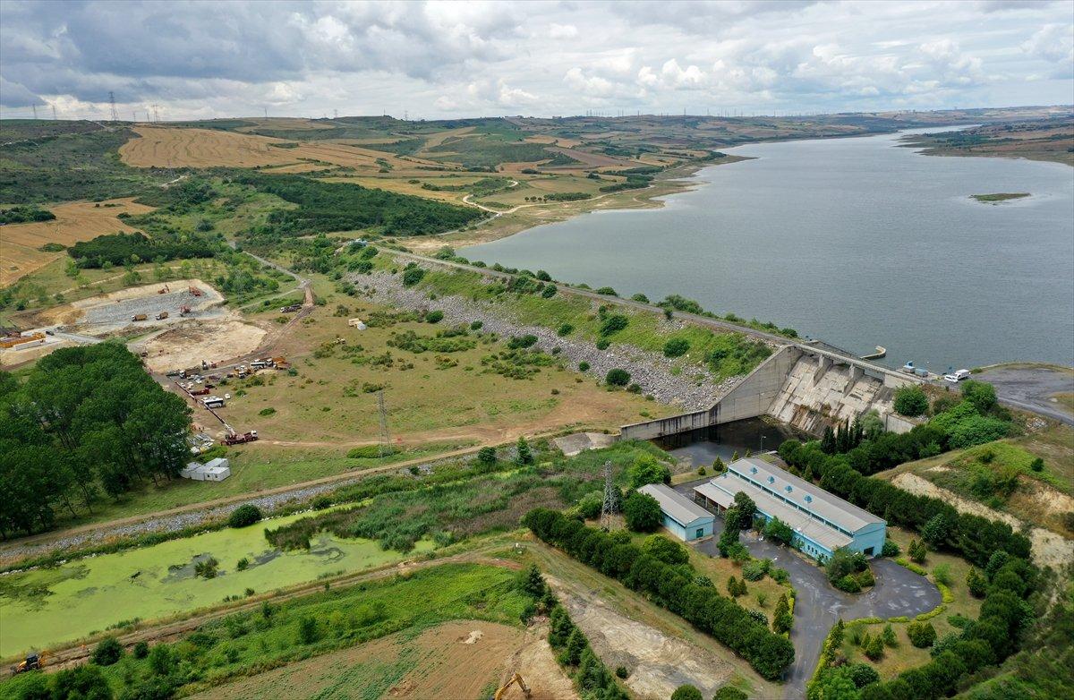 Kanal İstanbul'un ilk köprüsünün çalışmaları devam ediyor