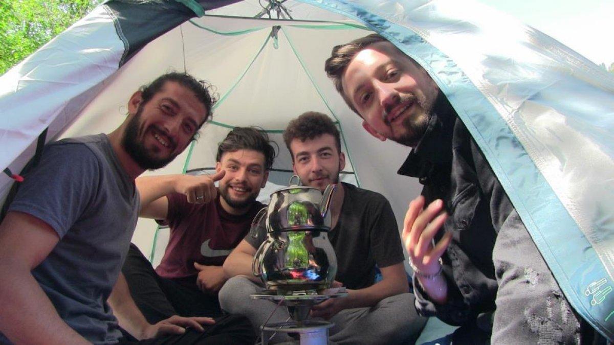 Borçka Karagöl Tabiat Parkı'na ziyaretçi akını