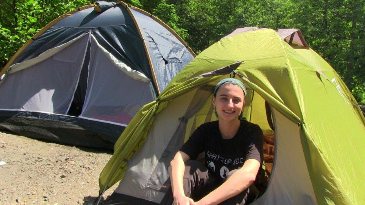 Borçka Karagöl Tabiat Parkı'na ziyaretçi akını