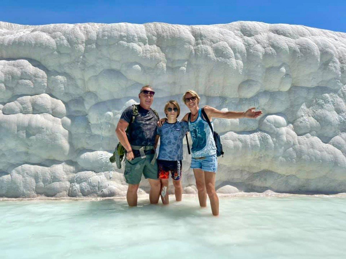 Karavanla dünya turuna çıkan Fransız aile, Türkiye'ye hayran kaldı