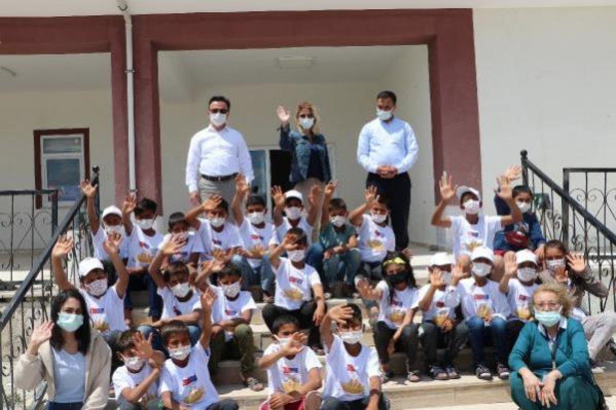 Mevsimlik tarım işçileri için modern yerleşim alanı yapıldı