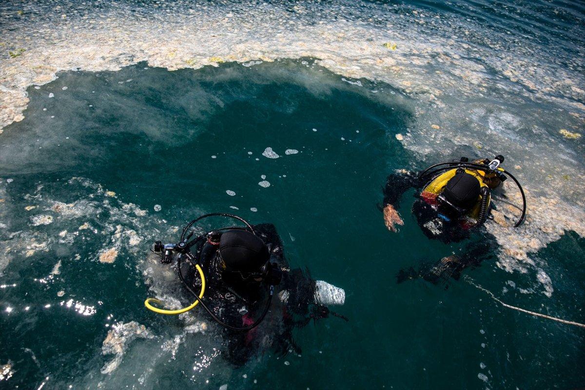 Marmara Denizi dibindeki yoğun müsilajın son durumu