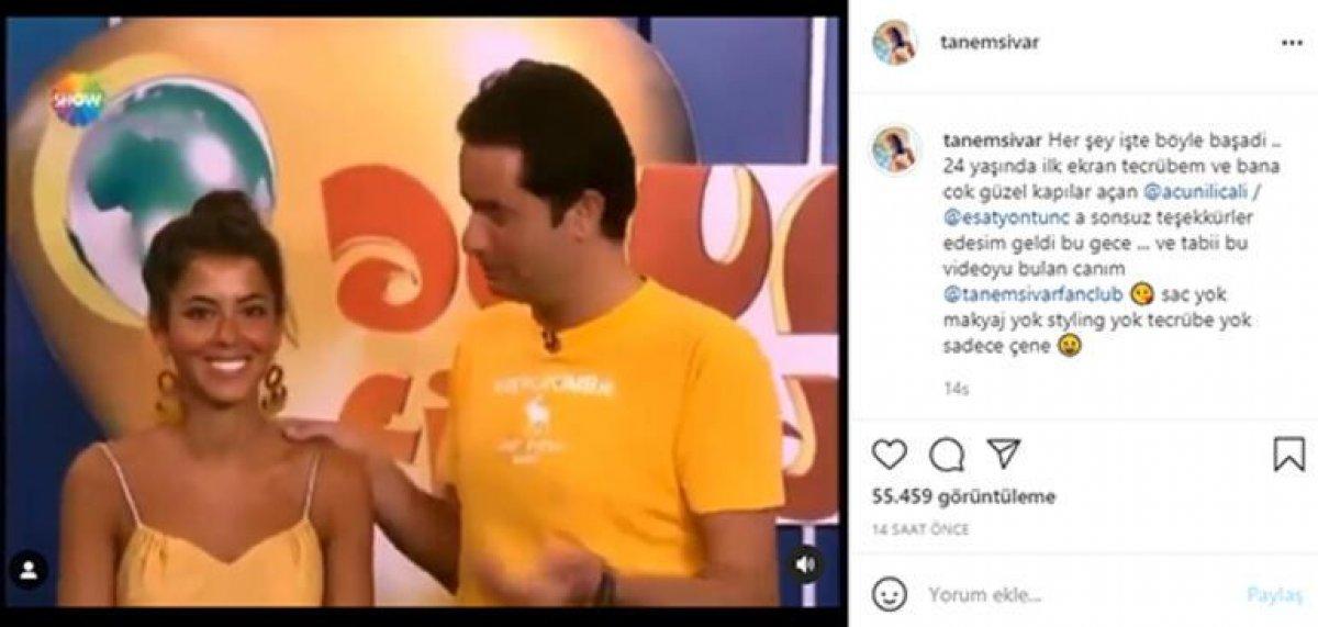 Tanem Sivar: İlk ekran tecrübem