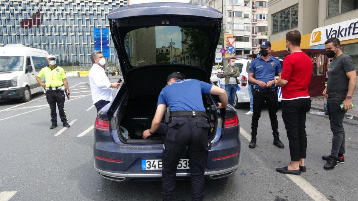 Taksim Meydanı’nda helikopter destekli 'huzur' uygulaması
