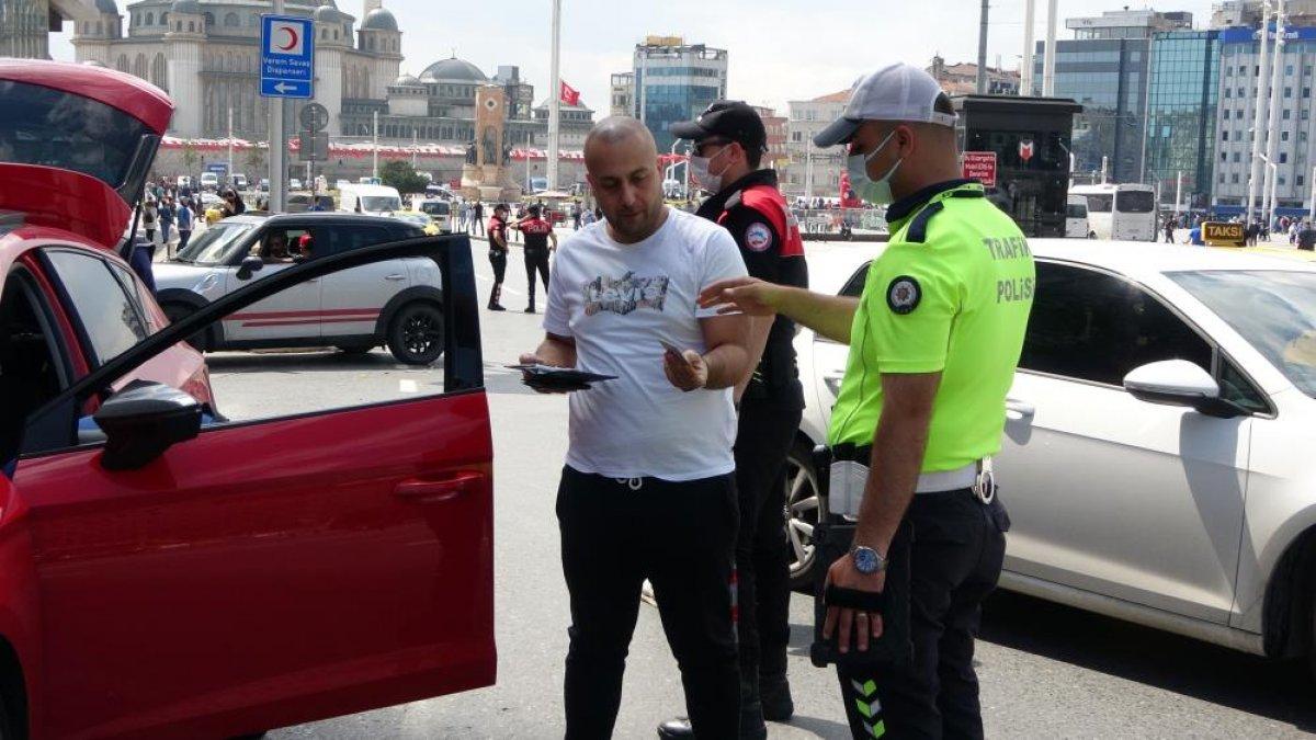 Taksim Meydanı’nda helikopter destekli 'huzur' uygulaması