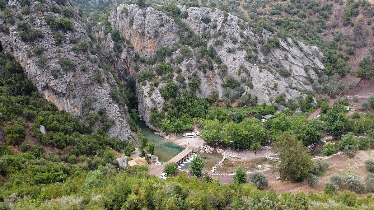 Kisecik Kanyonu görenleri hayran bırakıyor